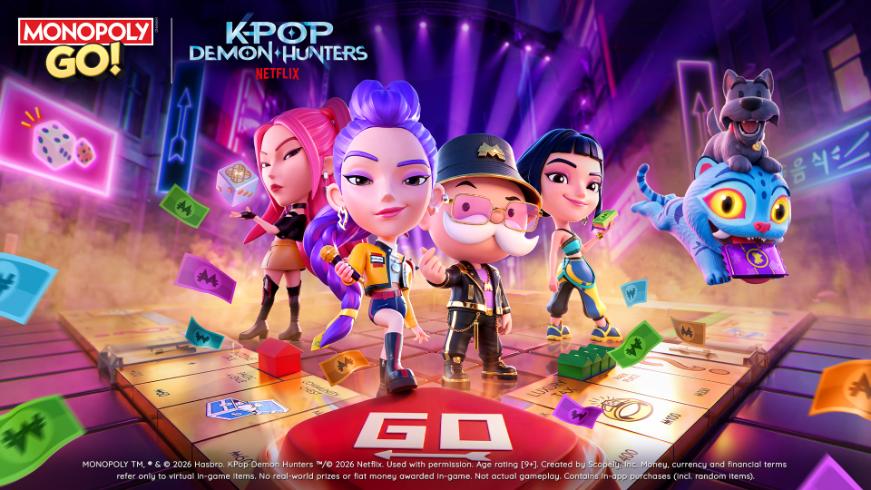 《大富翁GO》的全新版本将联动kpop女团与捉鬼敢死队