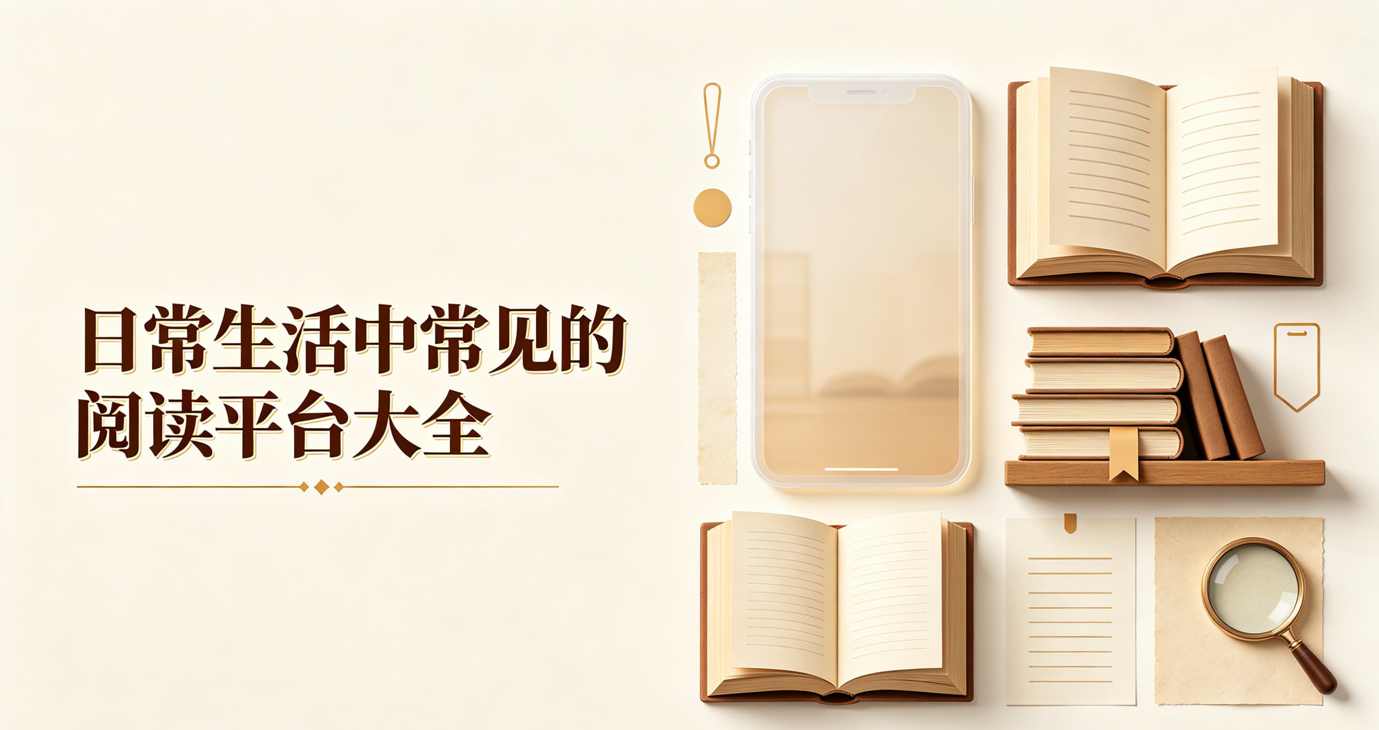 日常生活中常见的阅读平台大全