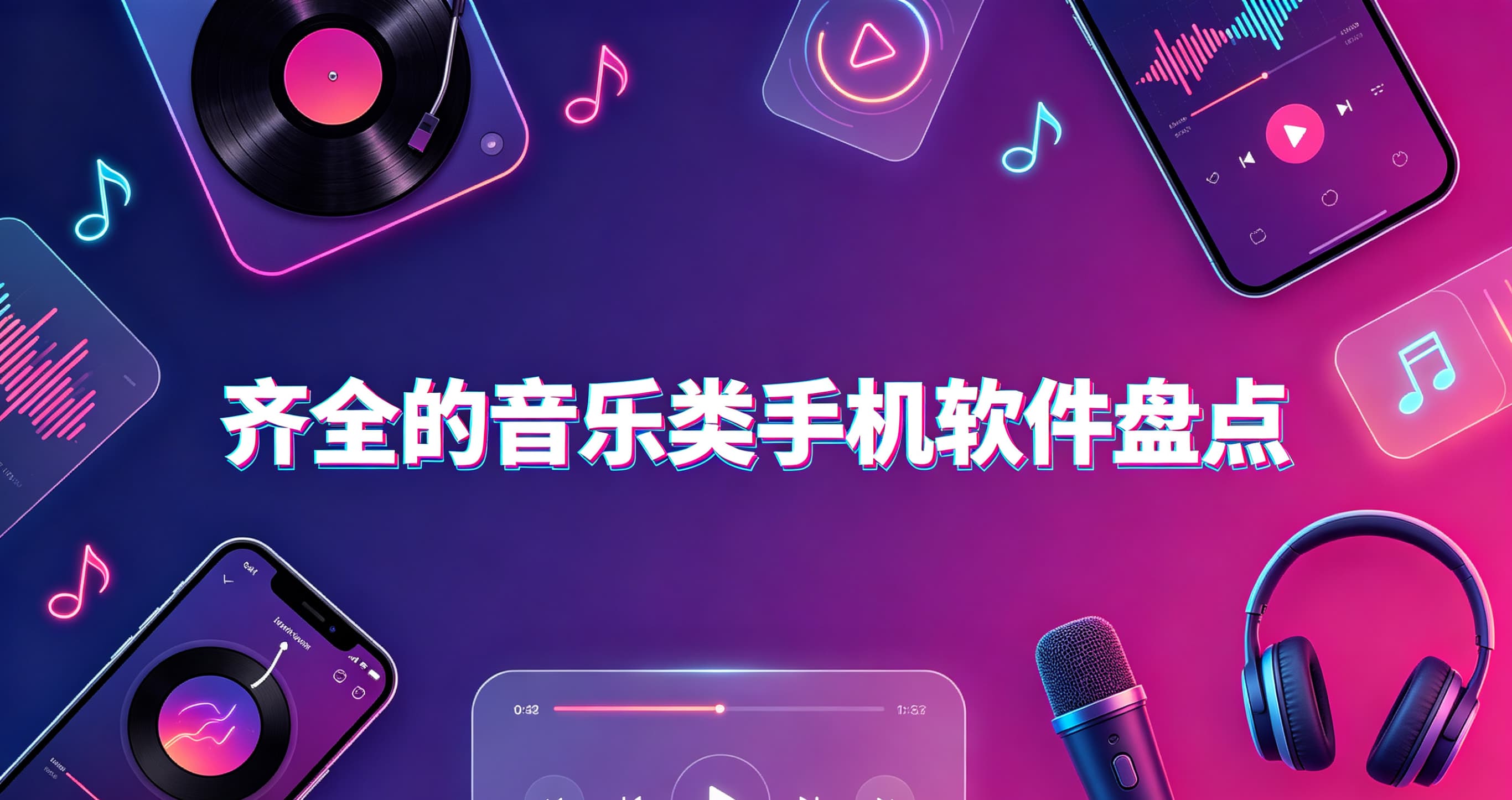 齐全的音乐类手机软件盘点