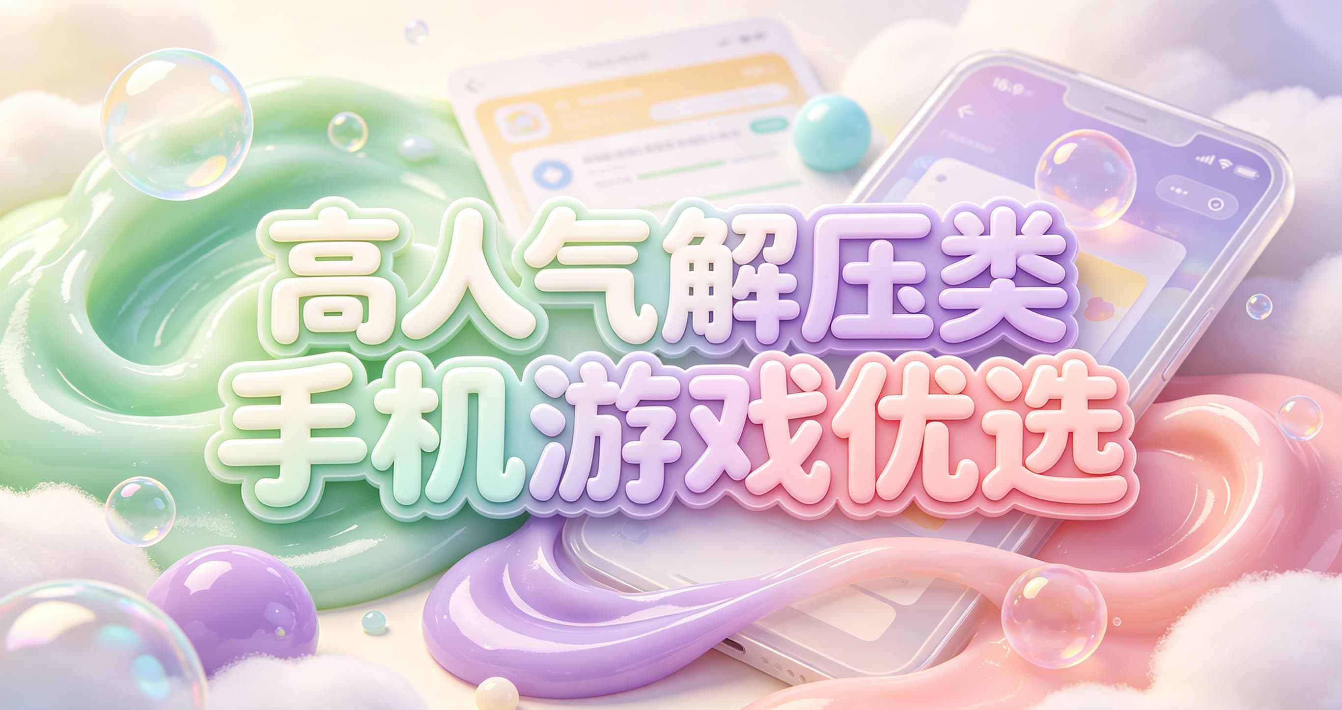 高人气解压类手机游戏优选