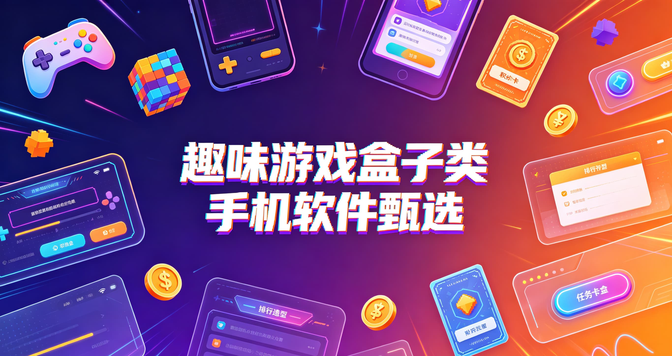 趣味游戏盒子类手机软件甄选