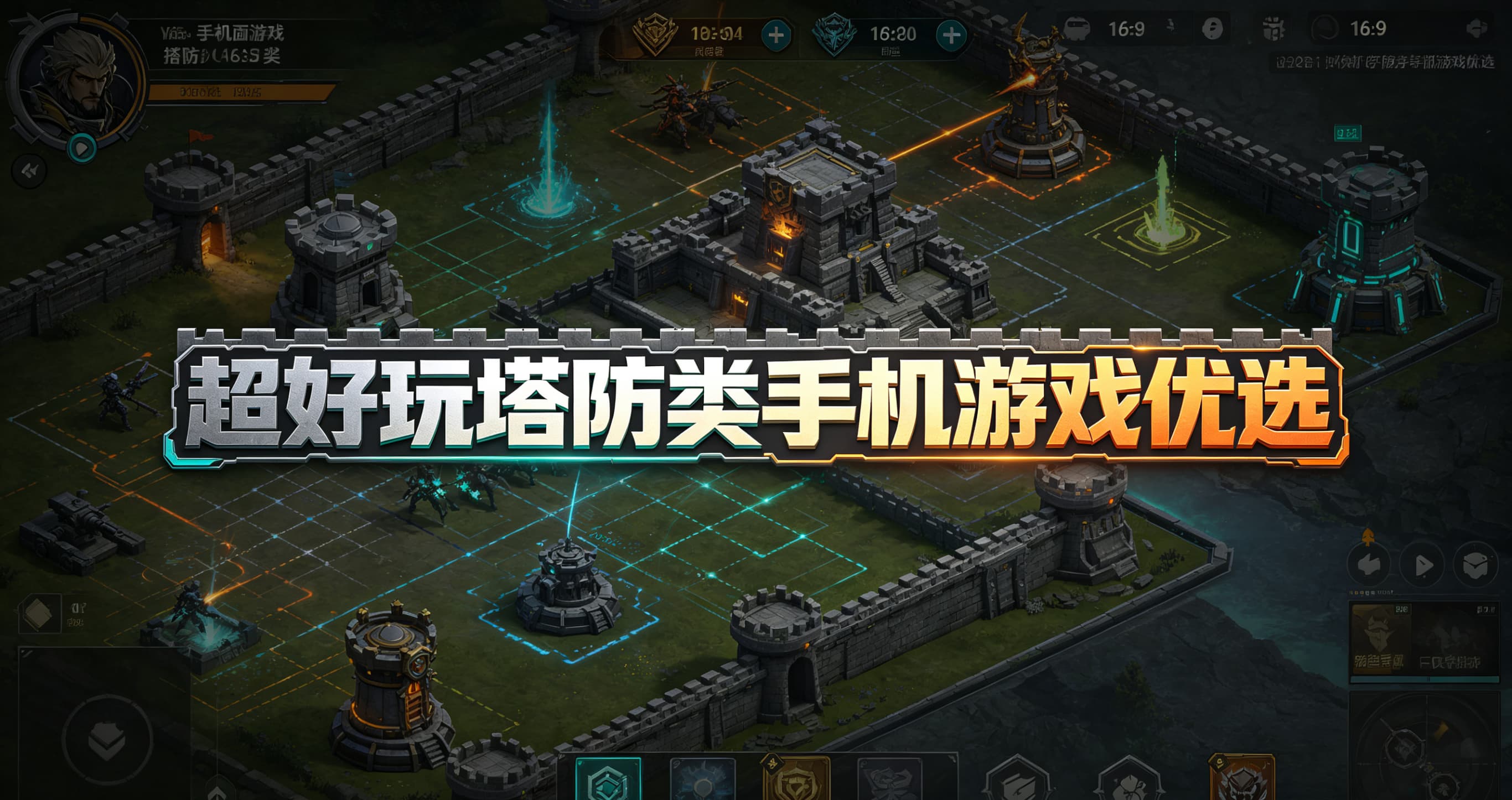 超好玩塔防类手机游戏优选
