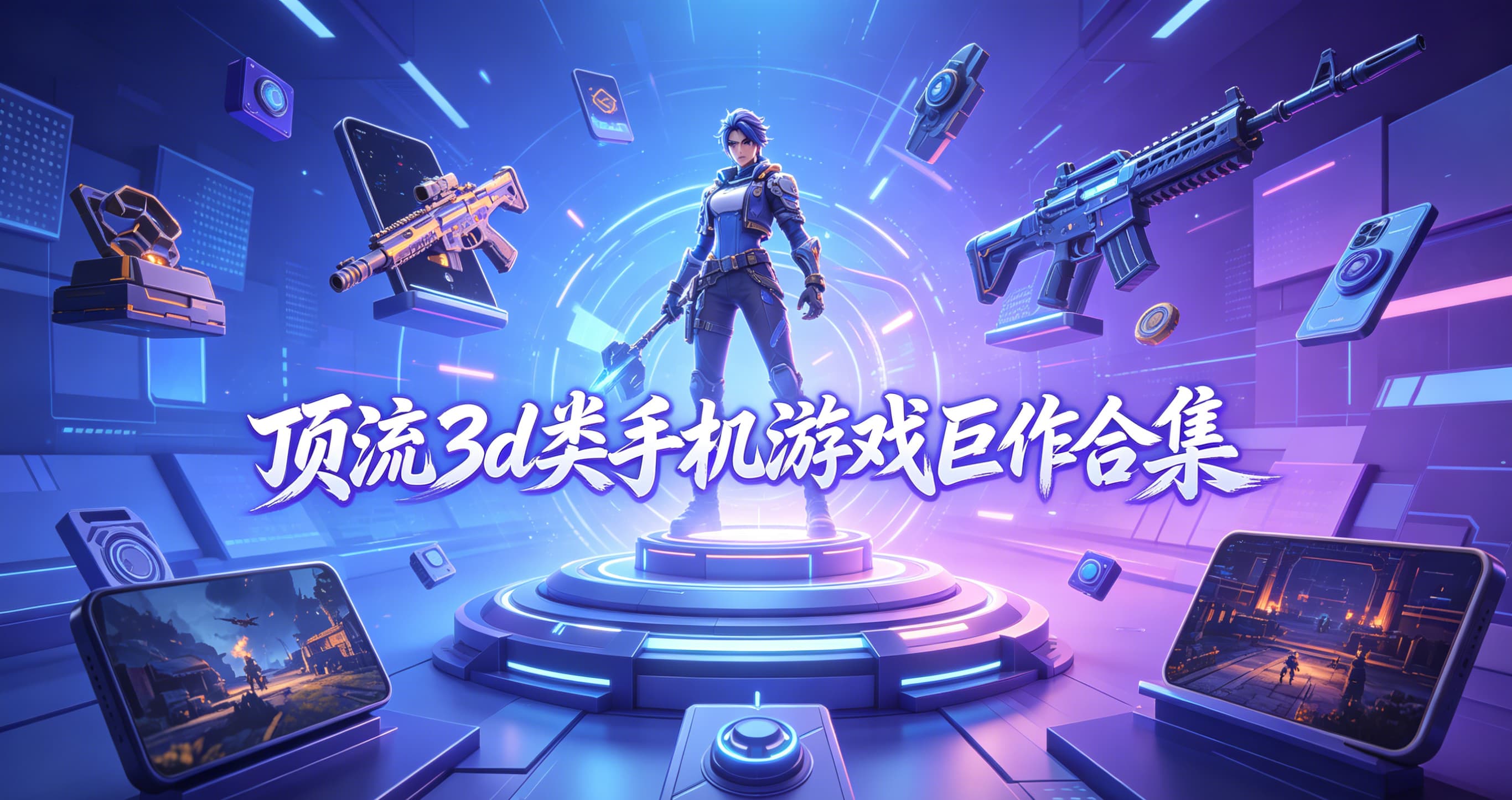 顶流3d类手机游戏巨作合集