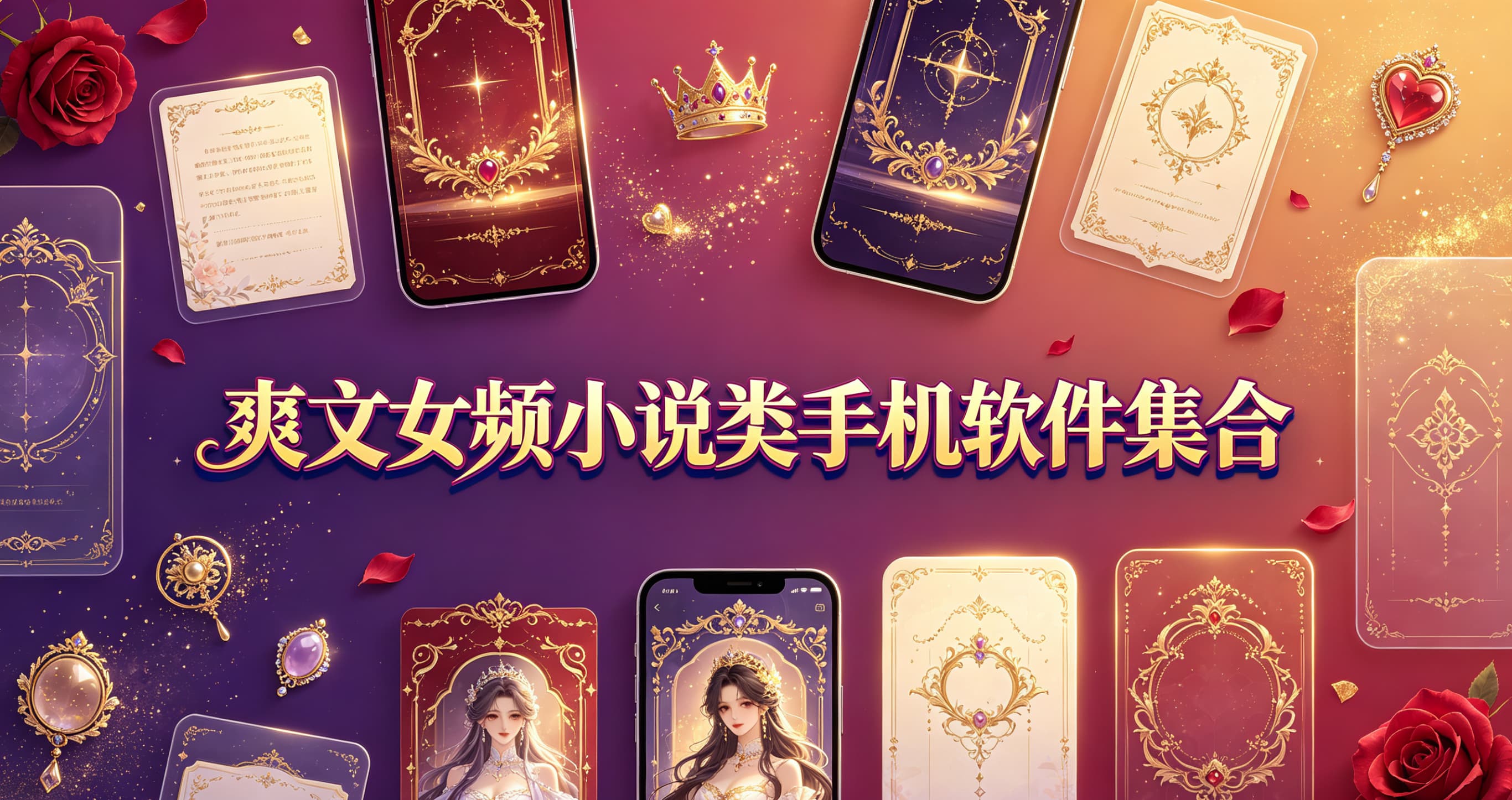 爽文女频小说类手机软件集合