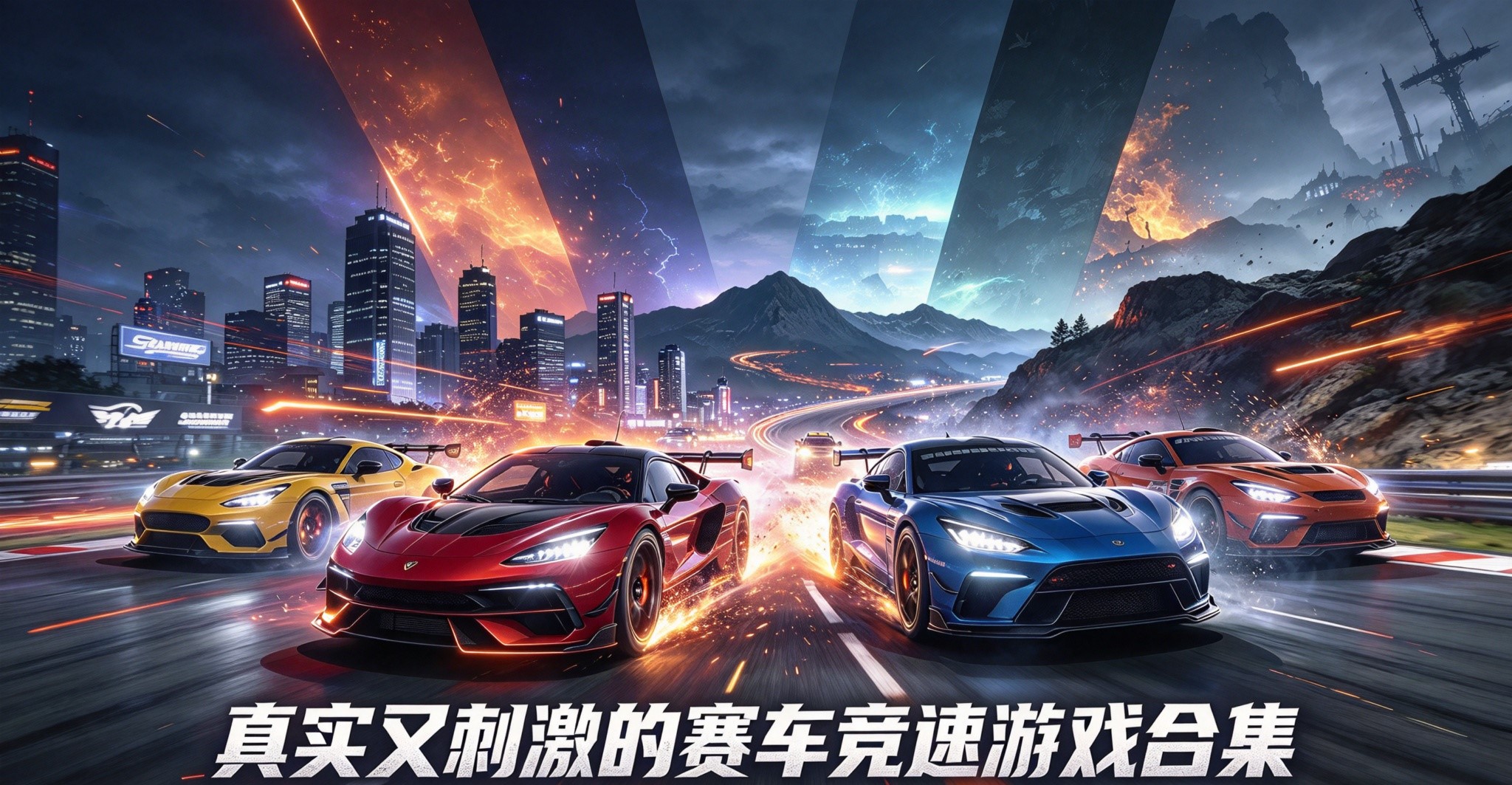 真实又刺激的赛车竞速游戏合集