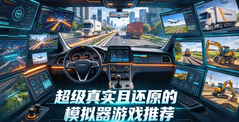 超级真实且还原的模拟器游戏推荐