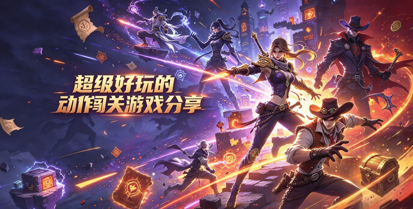 超级好玩的动作闯关游戏分享