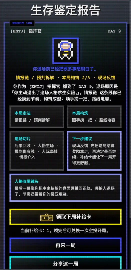 16人格生存日记